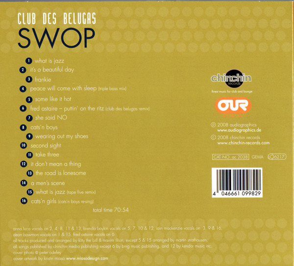 Club Des Belugas - Swop | Chinchin Records (ac 2038) - 2 Club Des Belugas - Swop | Chinchin Records (ac 2038) - 2