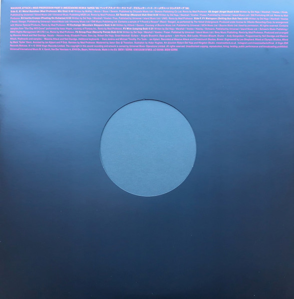 Massive Attack V. Mad Professor - Massive Attack V. Mad Professor Part II (Mezzanine Remix Tapes '98) | UMC (00602508137853) - 3