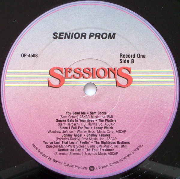 Various - Senior Prom | Sessions (OP-4508) - 3 Various - Senior Prom | Sessions (OP-4508) - 3