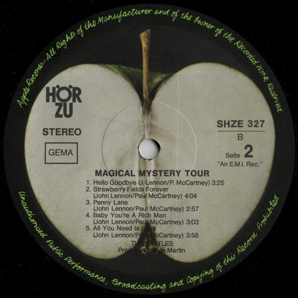 The Beatles - Magical Mystery Tour Plus Other Songs | Apple Records (SHZE 327) - 4