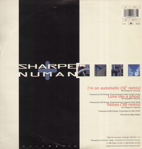 Sharpe & Numan - I'm On Automatic | Polydor (PZ 43) - 2