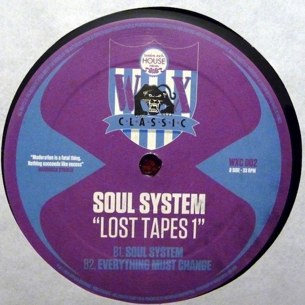 Soul System - Lost Tapes 1 | Wax Classic (WXC 002) - 2