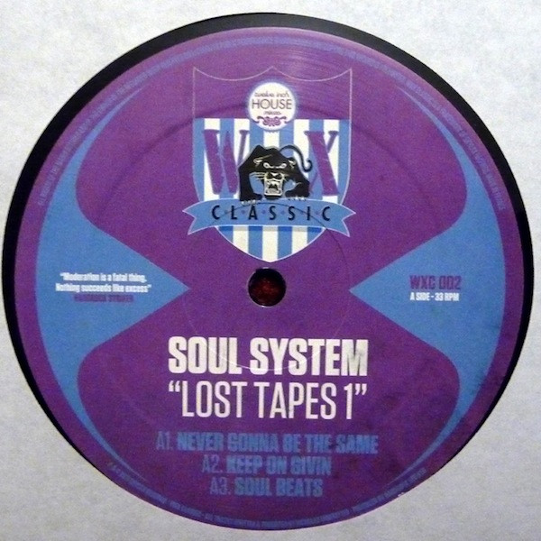 Soul System - Lost Tapes 1 | Wax Classic (WXC 002) - main