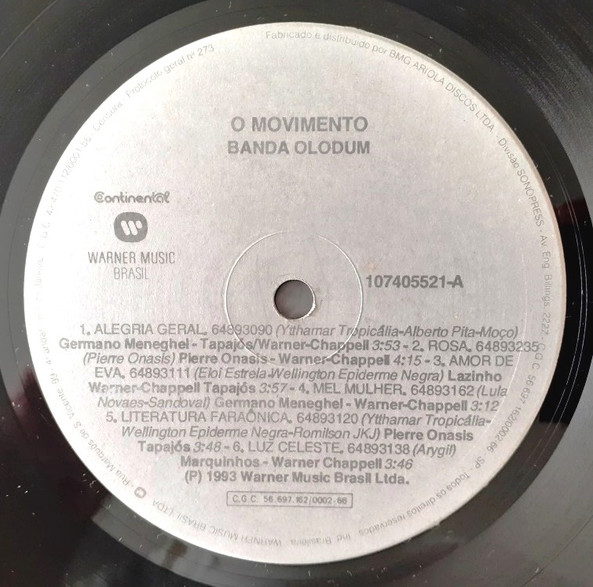 Olodum - O Movimento | Warner Music Brasil (107405521) - 4 Olodum - O Movimento | Warner Music Brasil (107405521) - 4