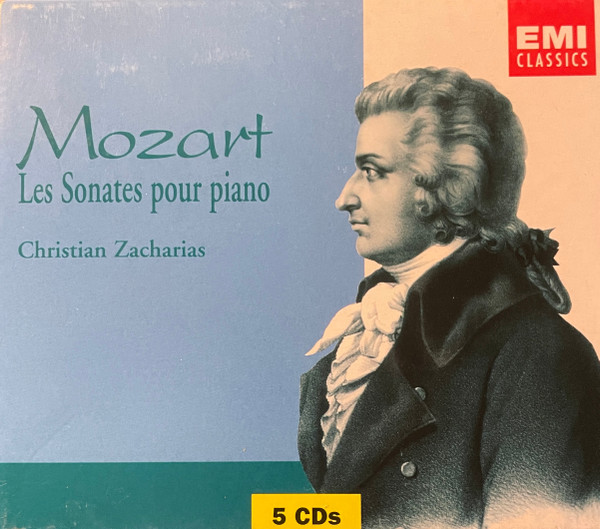Wolfgang Amadeus Mozart , Christian Zacharias - Les Sonates Pour Piano | EMI Classics (7243 5 72180 2 3) Wolfgang Amadeus Mozart , Christian Zacharias - Les Sonates Pour Piano | EMI Classics (7243 5 72180 2 3)
