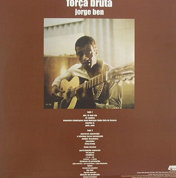 Jorge Ben - Fôrça Bruta | 4 Men With Beards (4M168) - 2 Jorge Ben - Fôrça Bruta | 4 Men With Beards (4M168) - 2