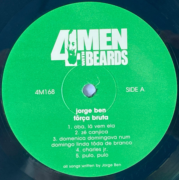 Jorge Ben - Fôrça Bruta | 4 Men With Beards (4M168) - 3 Jorge Ben - Fôrça Bruta | 4 Men With Beards (4M168) - 3