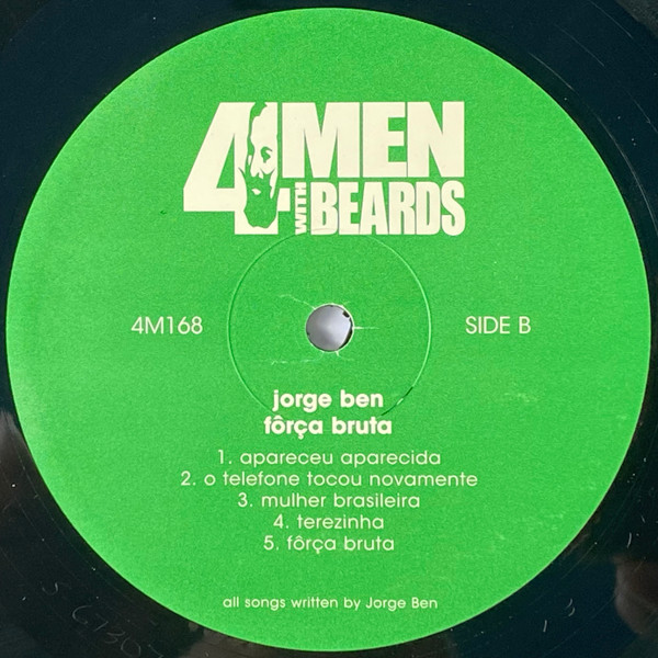 Jorge Ben - Fôrça Bruta | 4 Men With Beards (4M168) - 4 Jorge Ben - Fôrça Bruta | 4 Men With Beards (4M168) - 4