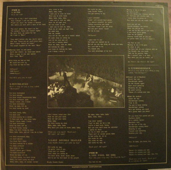Deep Purple - Made In Europe | Warner Bros. Records (P-6513W) - 4