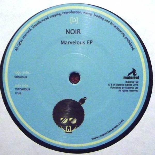 Noir - Marvelous EP | Material Series (material100) - main