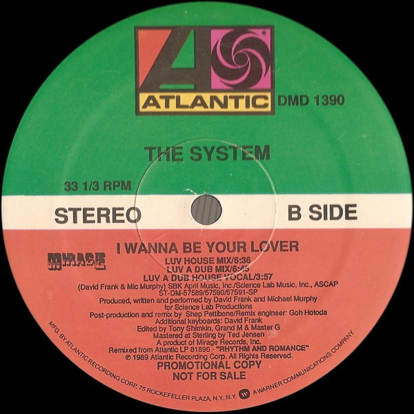 I Wanna Be Your Lover