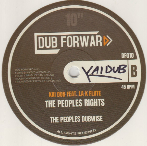 Prince Jamo & Kai Dub - Miserable / The Peoples Rights | Dub Forward (DF010) - 2 Prince Jamo & Kai Dub - Miserable / The Peoples Rights | Dub Forward (DF010) - 2