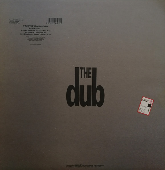 Four Thousand Lenny - I Can Feel U | The Dub (THE DUB 015) - 2 Four Thousand Lenny - I Can Feel U | The Dub (THE DUB 015) - 2