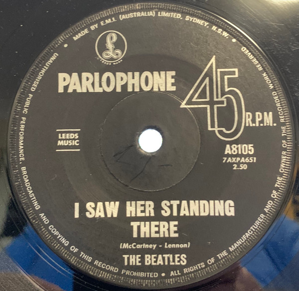 The Beatles - Love Me, Do | Parlophone (A8105) - 2
