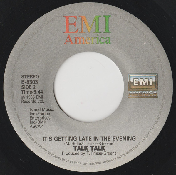 Talk Talk - Life's What You Make It | EMI America (B-8303) - 3 Talk Talk - Life's What You Make It | EMI America (B-8303) - 3