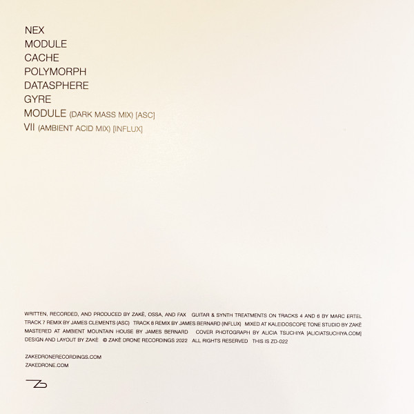 zakè , Ossa , Fax - Module | Zakè Drone Recordings (ZD-022) - 2