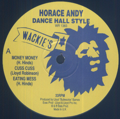 Horace Andy - Dance Hall Style | Wackie's (WR 1383) - 3