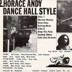 Horace Andy - Dance Hall Style | Wackie's (WR 1383) - 2