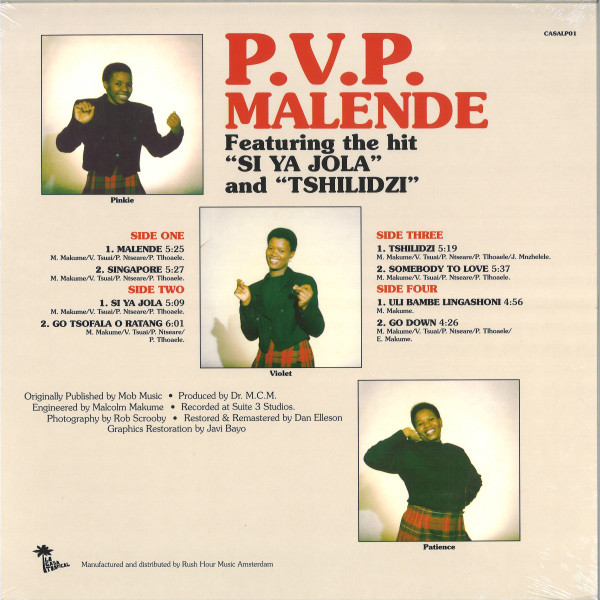 Patience, Violet & Pinky - Malende | La Casa Tropical (CASA LP01) - 2 Patience, Violet & Pinky - Malende | La Casa Tropical (CASA LP01) - 2