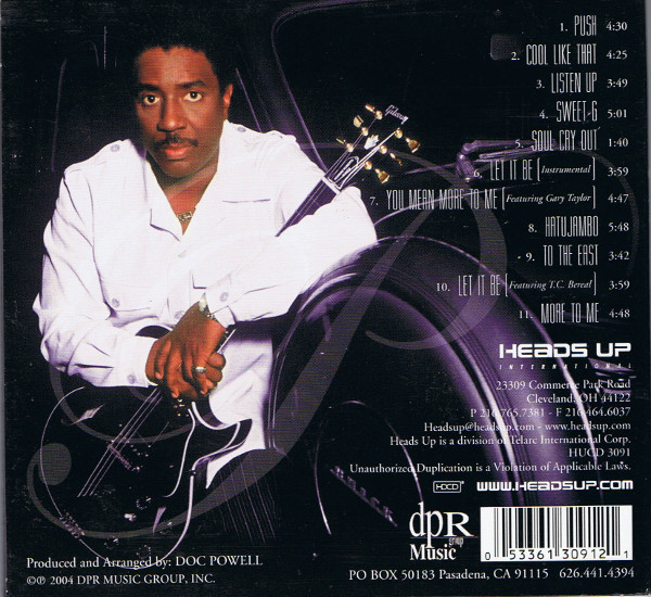 Doc Powell - Cool Like That | Heads Up International (HUCD 3091) - 2
