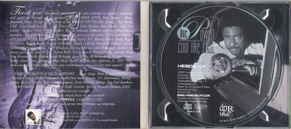 Doc Powell - Cool Like That | Heads Up International (HUCD 3091) - 3