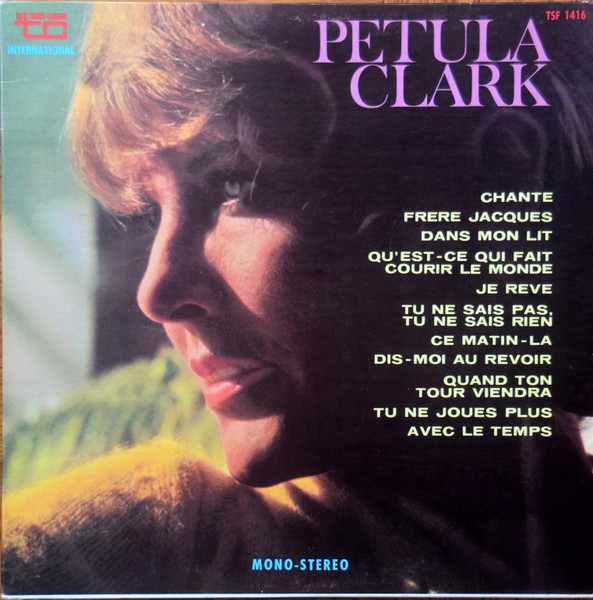 Petula Clark - Portrait En Stéréo | Trans-Canada (TSF 1416) - main Petula Clark - Portrait En Stéréo | Trans-Canada (TSF 1416) - main