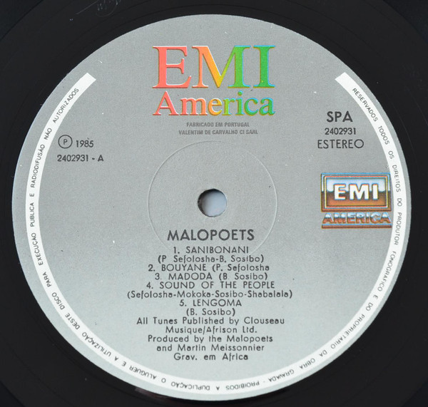 Malopoets - Malopoets | EMI America (2402931) - 3 Malopoets - Malopoets | EMI America (2402931) - 3