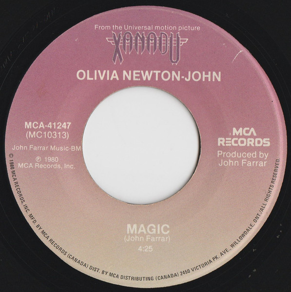 Olivia Newton-John - Magic | MCA Records (MCA-41247) - 3
