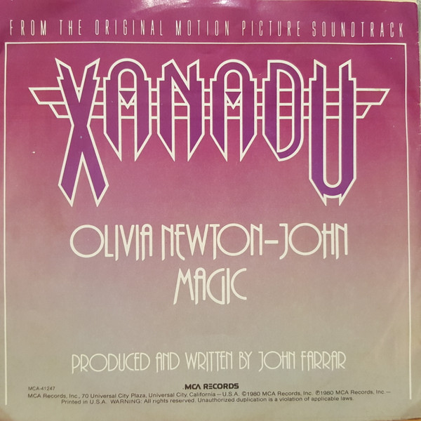Olivia Newton-John - Magic | MCA Records (MCA-41247) - 2