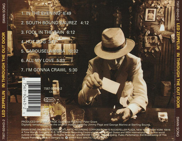 Led Zeppelin - In Through The Out Door | Swan Song (7567-92443-2) - 2