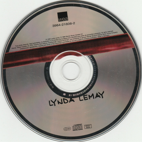 Lynda Lemay - Lynda Lemay | WEA Music (3984-21608-2) - 3