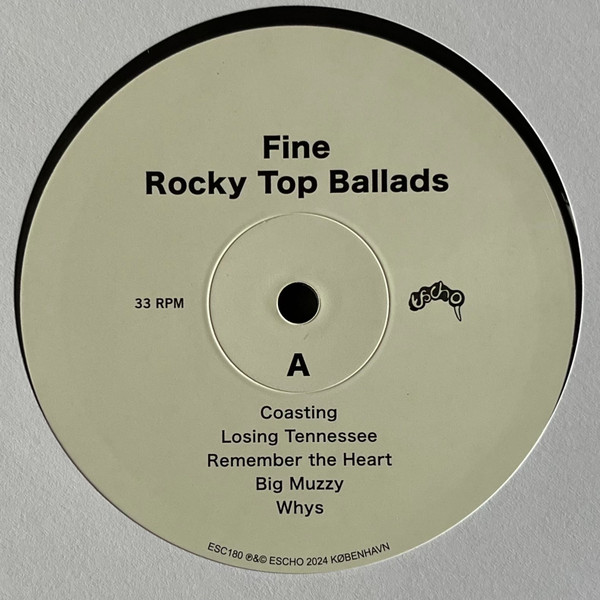 Fine - Rocky Top Ballads | Escho (ESC180) - 3