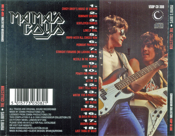 Mama's Boys - The Collection | Connoisseur Collection (VSOP CD 308) - 2