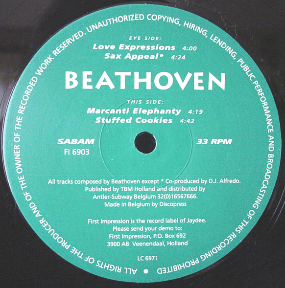 Beathoven - Love Expressions | First Impression (FI 6903)