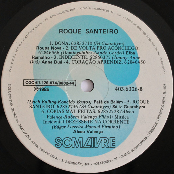 Various - Roque Santeiro (Nacional) | Som Livre (403.6326) - 4 Various - Roque Santeiro (Nacional) | Som Livre (403.6326) - 4
