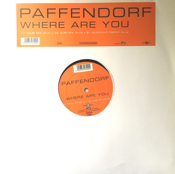Paffendorf - Where Are You | Gang Go Music (GG030) - main Paffendorf - Where Are You | Gang Go Music (GG030) - main