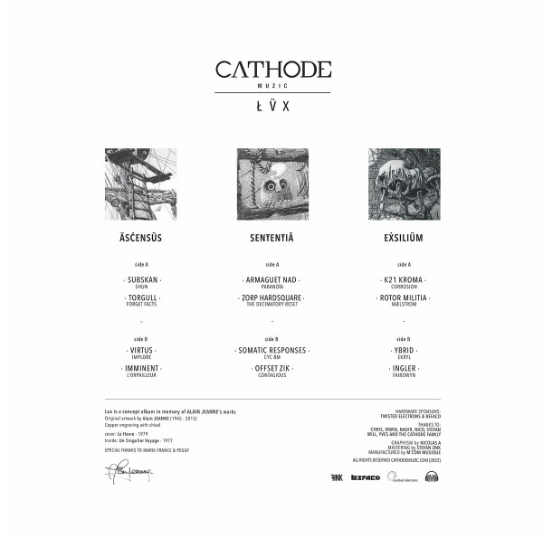 Various - Lüx (Triple Vinyles) | Cathode Muzic (CM-Lp01) - 4 Various - Lüx (Triple Vinyles) | Cathode Muzic (CM-Lp01) - 4