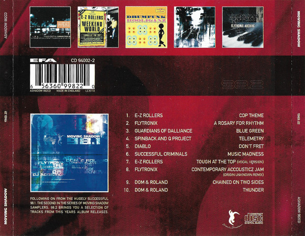 Timecode - 98.2 | Moving Shadow (ASHADOW 982CD) - 2 Timecode - 98.2 | Moving Shadow (ASHADOW 982CD) - 2