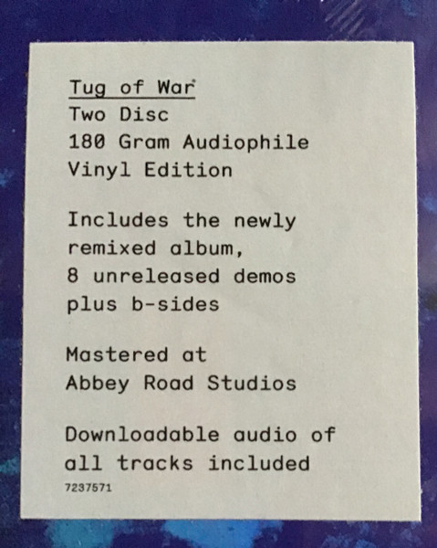 Paul McCartney - Tug Of War | MPL (HRM-37571-01) - 3 Paul McCartney - Tug Of War | MPL (HRM-37571-01) - 3