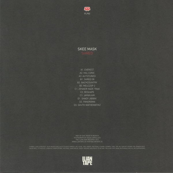 Skee Mask - Shred | Ilian Tape (ITLP02) - 2 Skee Mask - Shred | Ilian Tape (ITLP02) - 2