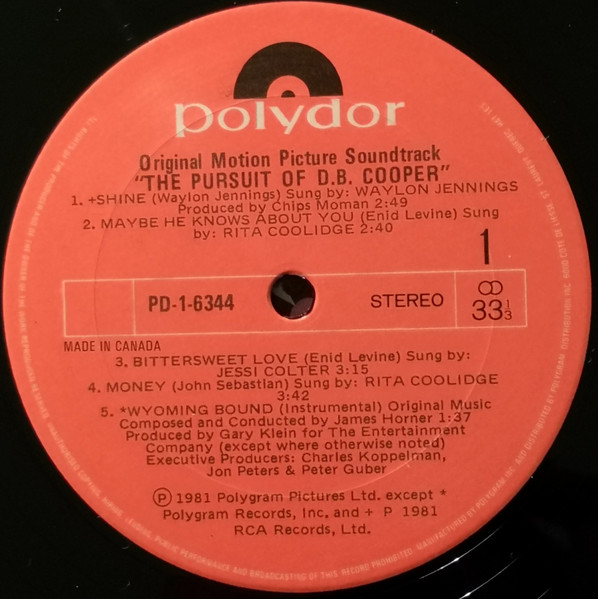 Various - The Pursuit Of D.B.Cooper | Polydor (PD 1 - 6344) - 4 Various - The Pursuit Of D.B.Cooper | Polydor (PD 1 - 6344) - 4