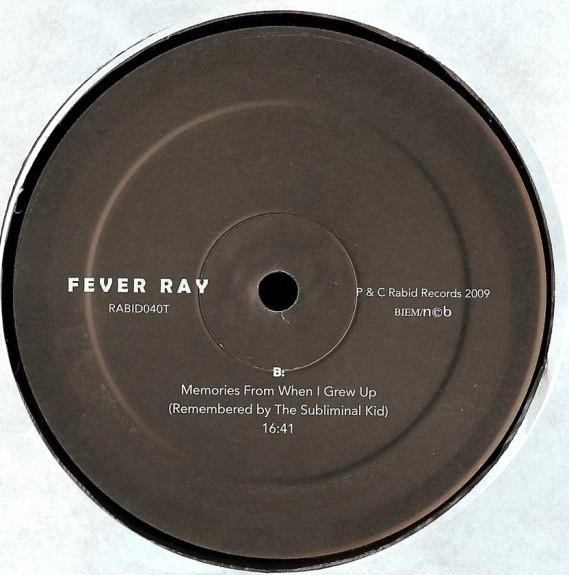 Fever Ray - When I Grow Up | Rabid Records (RABID040T) - 4