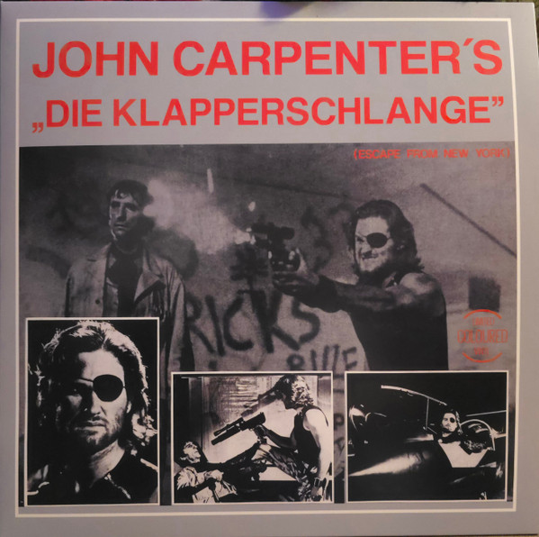 The Splash Band - John Carpenter's Die Klapperschlange (Escape From New York) | ZYX Records (MAXI 1144-12) - main