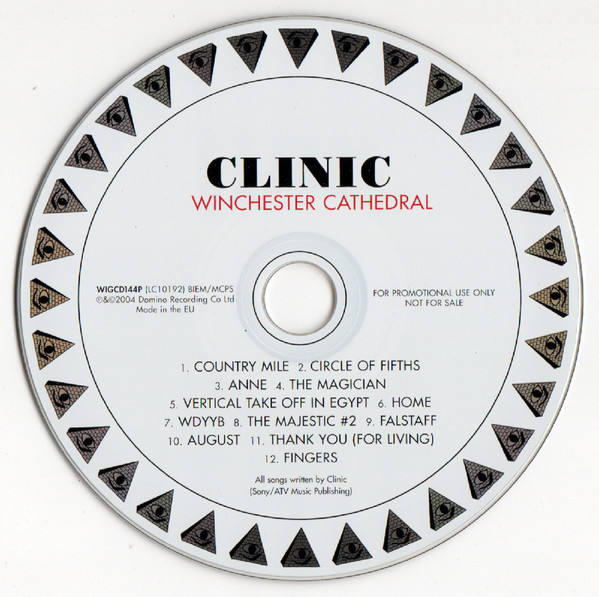 Clinic - Winchester Cathedral | Domino (WIGCD144P) - 3