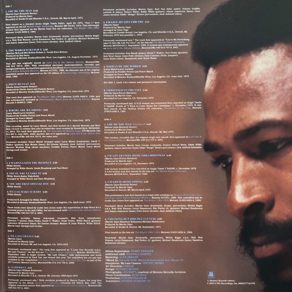 Marvin Gaye - You're The Man | Tamla (T316L) - 3