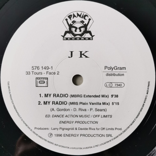 J.K. - My Radio | Panic Records (576 149-1) - 4 J.K. - My Radio | Panic Records (576 149-1) - 4
