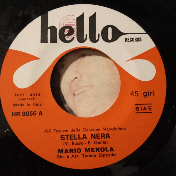 Mario Merola - Stella Nera | Hello Records (HR 9056) - 4