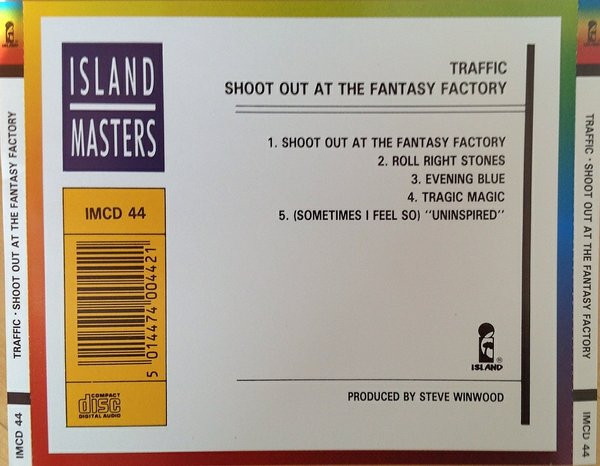 Traffic - Shoot Out At The Fantasy Factory | Island Records (IMCD 44) - 2 Traffic - Shoot Out At The Fantasy Factory | Island Records (IMCD 44) - 2