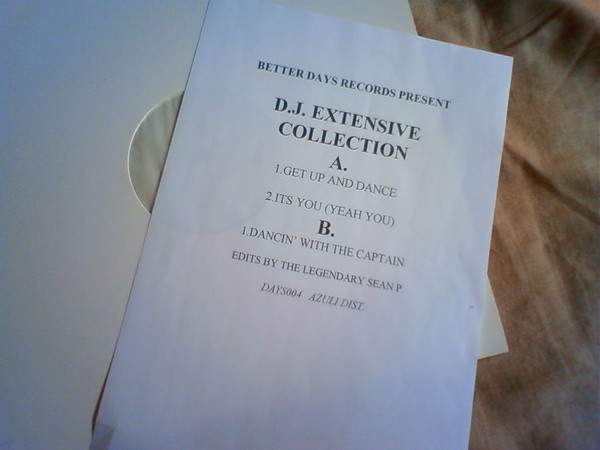 D.J. Extensive Collection - Get Up And Dance | Better Days Records, Inc. (Days 004) - 2 D.J. Extensive Collection - Get Up And Dance | Better Days Records, Inc. (Days 004) - 2