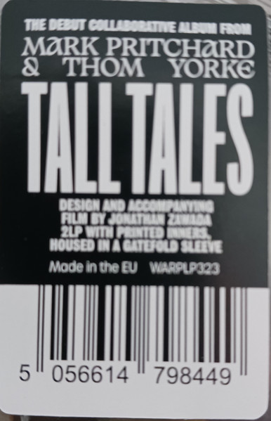 Mark Pritchard , Thom Yorke - Tall Tales | Warp Records (WARPLP323) - 3 Mark Pritchard , Thom Yorke - Tall Tales | Warp Records (WARPLP323) - 3
